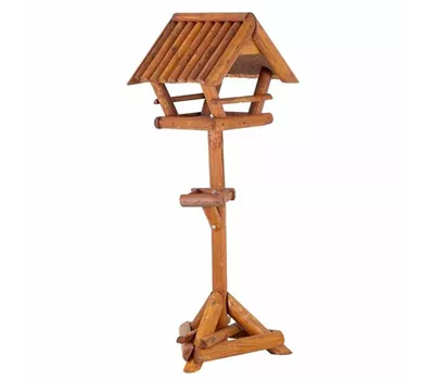 Siena Garden Vogelfutterhaus, 54x43x136,5 cm braun Fichtenholz Siena Garden Vogelfutterhaus, 54x43x136,5 cm braun Fichtenholz