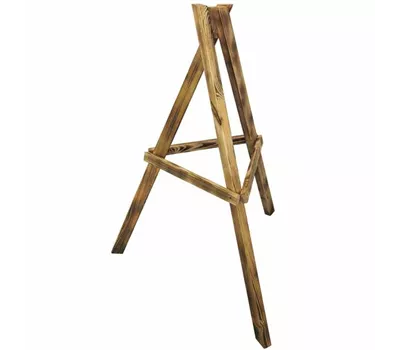 Siena Garden Vogelhaus Ständer 100 cm, aus Kiefernholz in geflammt