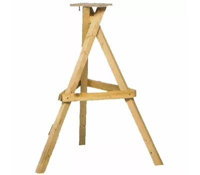 Siena Garden Vogelhaus Ständer, 100 cm, natur Kiefernholz