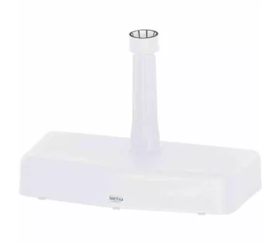 Siena Garden Schirmständer 20 kg 50x25x9 cm weiß Kunststoff