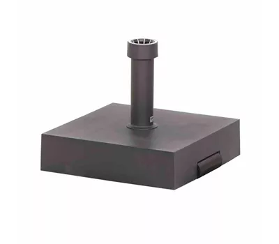 Siena Garden Schirmständer 40 kg 40x40x11 cm anthrazit Kunststoff