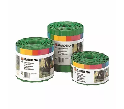 Gardena Raseneinfassung Rolle 15 cm x 9 m Kunststoff Grün Gardena Raseneinfassung Rolle 15 cm x 9 m Kunststoff Grün