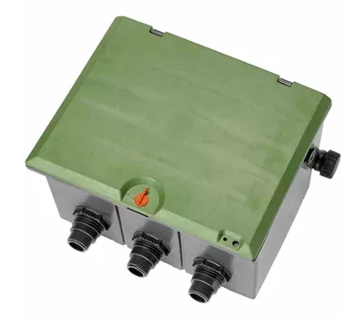 Gardena Ventilbox V3 für 3 Bewässerungsventile 9 V oder 24 V Gardena Ventilbox V3 für 3 Bewässerungsventile 9 V oder 24 V