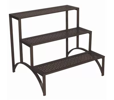 MBM Blumentreppe Romeo eckig 58x70x60 cm marone MBM Blumentreppe Romeo eckig 58x70x60 cm marone