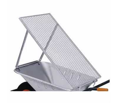 Durchwurfsieb Streckmetall für Schiebekarre 100x60cm