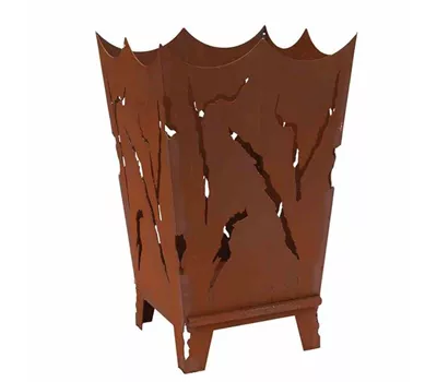 H.G-Deko Feuerkorb Mystic mit Schiebeplatte 40x40x64cm H.G-Deko Feuerkorb Mystic mit Schiebeplatte 40x40x64cm