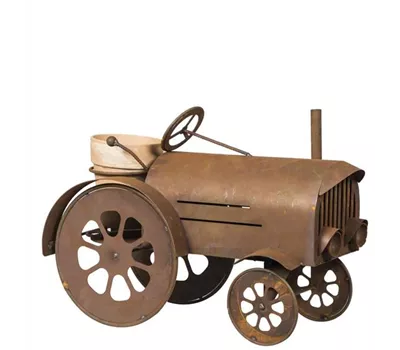 H.G-Deko Traktor, inklusive Blumentopf 60x42x30cm H.G-Deko Traktor, inklusive Blumentopf 60x42x30cm