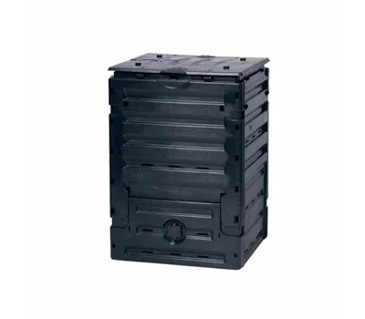 Garantia Komposter Eco-Master 450 Liter schwarz Kunststoff