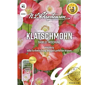 Klatschmohnsamen 'Shirley'