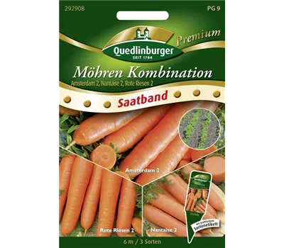 Möhren Kombination-Samen