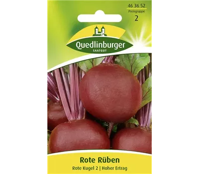 Rote Beete-Samen 'Rote Kugel 2' Rote Beete-Samen 'Rote Kugel 2'