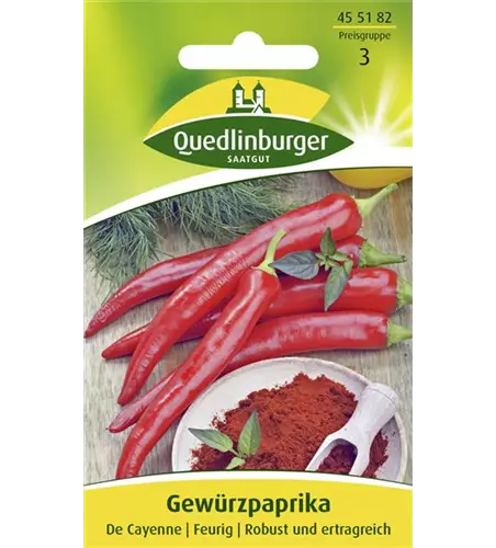 Peperonisamen 'De Cayenne'