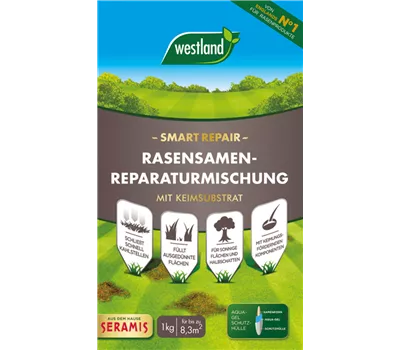Westland Rasensamen Reparaturmischung "Smart Repair" 1 kg Westland Rasensamen Reparaturmischung "Smart Repair" 1 kg