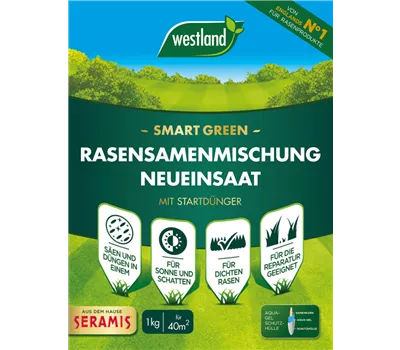 Westland Rasensamenmischung Neueinsaat "Smart Green" Westland Rasensamenmischung Neueinsaat "Smart Green"