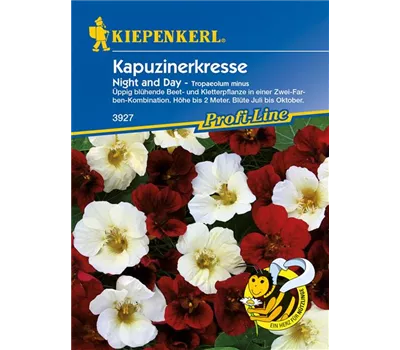 Kleine Kapuzinerkresse 'Night and Day'