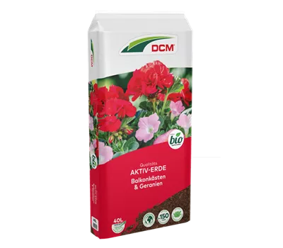 Cuxin Aktiv-Erde Balkonkasten & Geranien Cuxin Aktiv-Erde Balkonkasten & Geranien