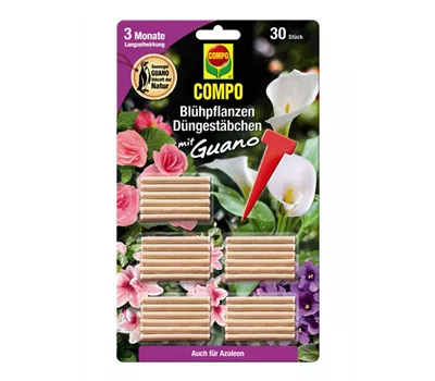 Compo Blühpflanzen Düngestäbchen mit Guano  Compo Blühpflanzen Düngestäbchen mit Guano