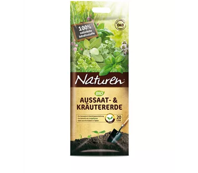 Naturen Bio Aussaat- & Kräutererde Naturen Bio Aussaat- & Kräutererde