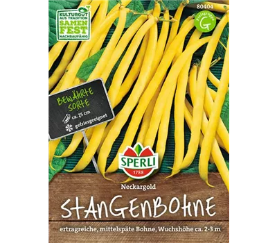 Stangen-Bohne 'Neckargold'