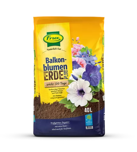 frux Balkonblumenerde Plus – mit Depotdünger