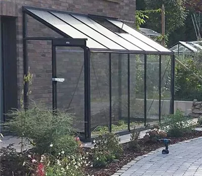 Gewächshaus MR2 RAL Farbe - 1,55 m Breite Gewächshaus MR2 RAL Farbe - 1,55 m Breite