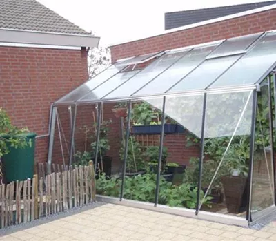 Gewächshaus MS2 ALU - 2,28 m Breite Gewächshaus MS2 ALU - 2,28 m Breite