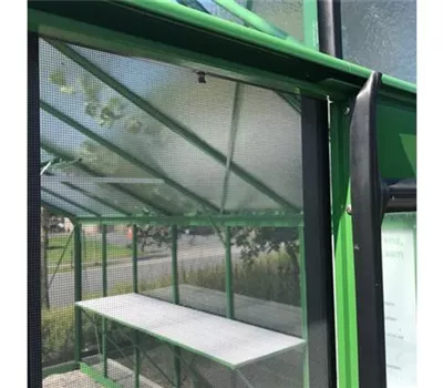 Herausnehmbares Lüftungselement, halbe Türbreite BLACK