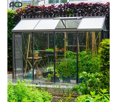 Gewächshaus Piccolo ALU - 1,59 m Breite