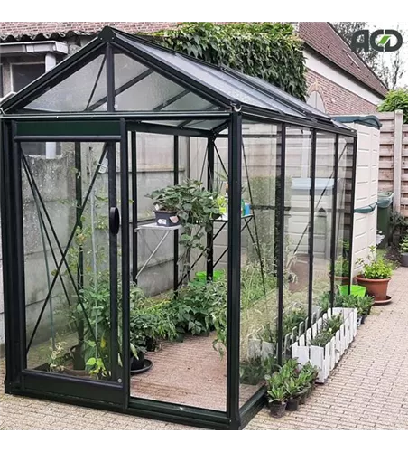 Gewächshaus Piccolo BLACK <1,59 m> Gewächshaus Piccolo BLACK <1,59 m>
