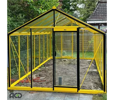 Gewächshaus R3 RAL Farbe - 3,06 m Breite