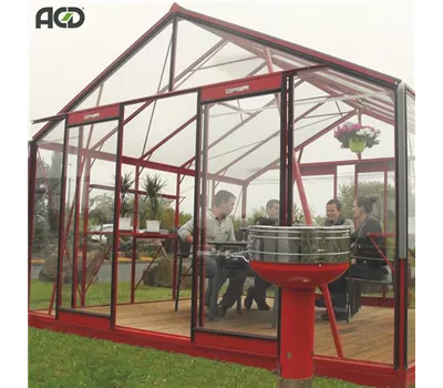 Gewächshaus R4 RAL Farbe - 3,80 m Breite Gewächshaus R4 RAL Farbe - 3,80 m Breite