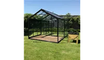 ACD Gewächshaus BLACK XH plus Terrassendach ACD Gewächshaus BLACK XH plus Terrassendach