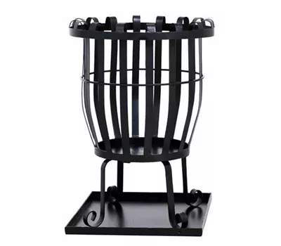 Siena Garden Feuerkorb Pagia, Ø39cmx51cm schwarz Stahl  Siena Garden Feuerkorb Pagia, Ø39cmx51cm schwarz Stahl