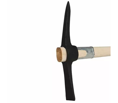 Siena Garden Kreuzhacke 1 Zinken 90 cm schwarz Stahl Siena Garden Kreuzhacke 1 Zinken 90 cm schwarz Stahl