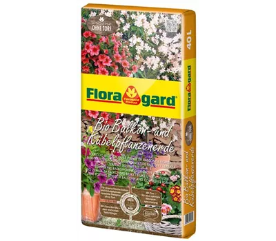 Floragard Bio Balkon- und Kübelpflanzenerde ohne Torf Floragard Bio Balkon- und Kübelpflanzenerde ohne Torf