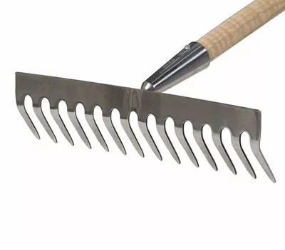 Siena Garden Rechen ClassicLine 14 Zinken, 140 cm, silber Siena Garden Rechen ClassicLine 14 Zinken, 140 cm, silber