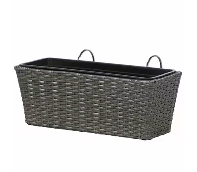 Siena Garden Balkonkasten Vio 50x19x22,5 cm titan Siena Garden Balkonkasten Vio 50x19x22,5 cm titan